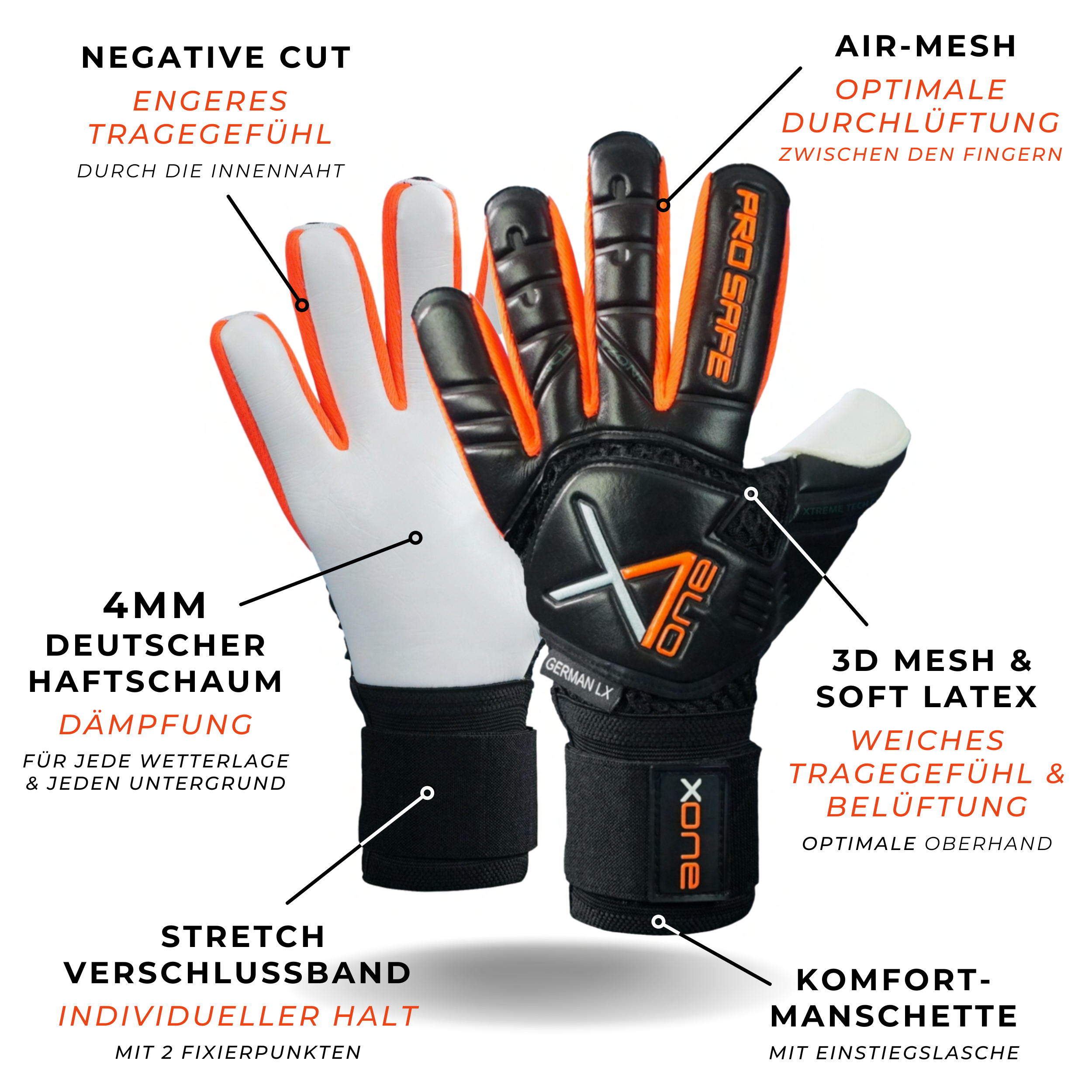 X-ONE PRO SAFE BOD NEGATIVE CUT